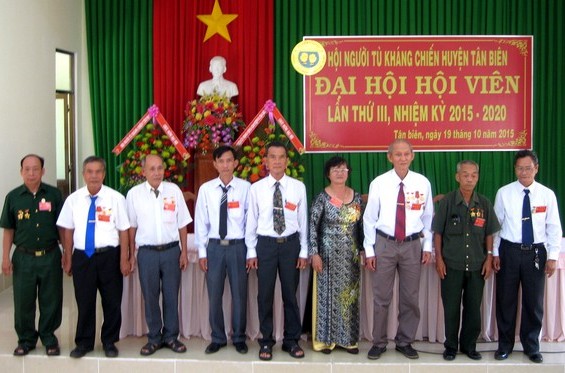 Đại hội Hội Người tù kháng chiến huyện Tân Biên, nhiệm kỳ 2015-2020 